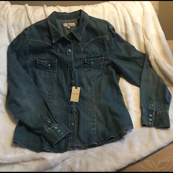 stetson denim shirt